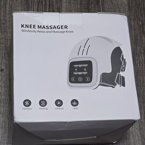 Wireless Knee Massager With Heat Vibration Infrared & Laser